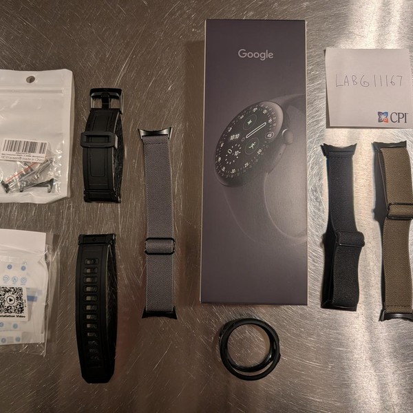 Google Pixel Watch 4 - Unlocked, Black, 45mm, LTE