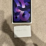 Mint Apple iPad Air (5th Gen) - Wi-Fi, 64 GB, Purple, A2588