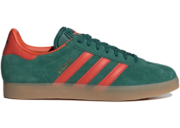 adidas Gazelle Collegiate Green Preloved Red for sale