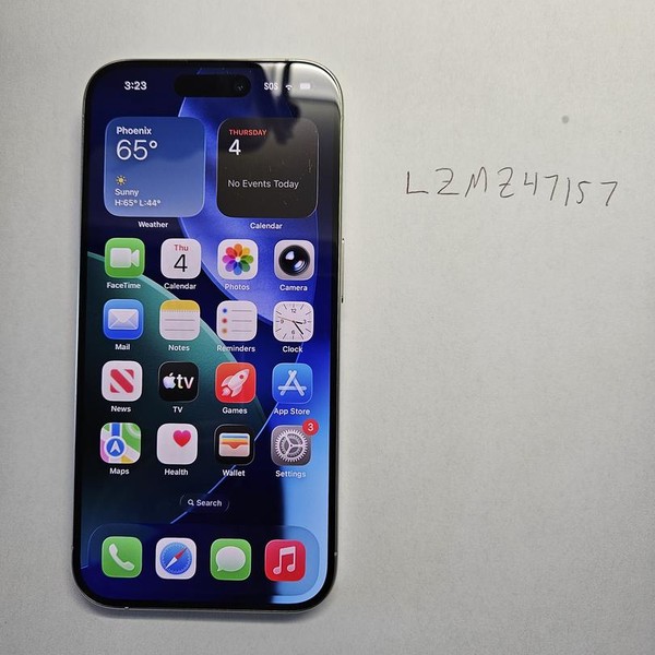 Apple iPhone 15 Pro - AT&T, 256 GB, White, A2848