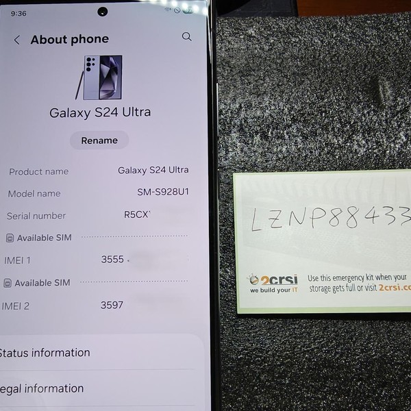 Samsung Galaxy S24 Ultra - Unlocked, 512 GB, Blue, 12 GB, SM-S928U1