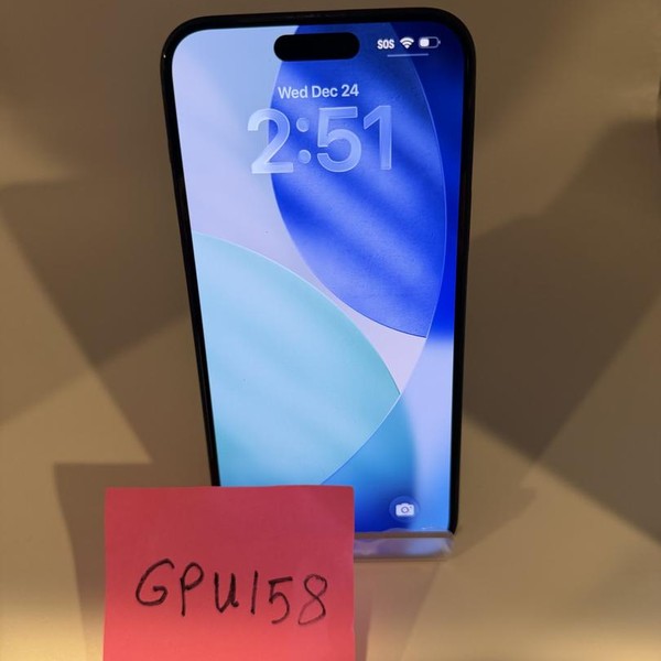 Apple iPhone 15 Plus - Unlocked, Black, 128 GB, A2847