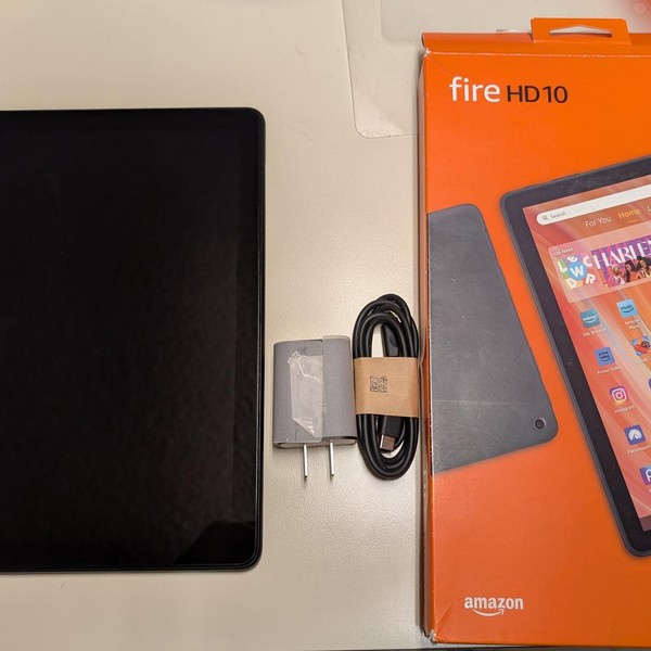 Amazon Fire HD 10 2023 - Wi-Fi, 32 GB, Black, 3 GB