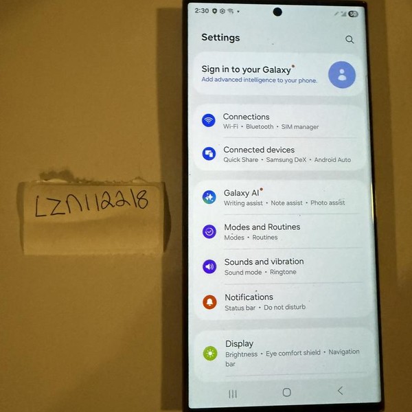 Samsung Galaxy S23 Ultra - Verizon, Black, 256 GB, 8 GB, SM-S918U