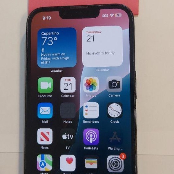 Apple iPhone 16e - Boost, 128 GB, Black, A3212