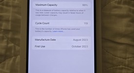 Mint
													Apple iPhone 15 Pro Max - Unlocked, Black, 256 GB, A2849, photo 3 of 10