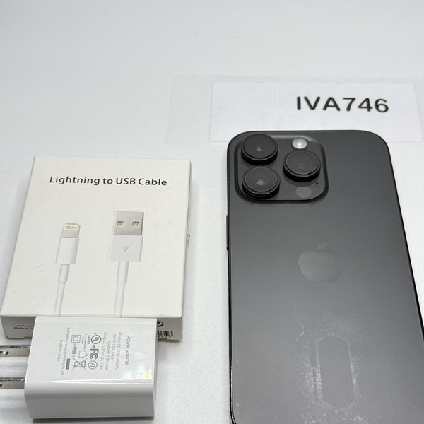 Apple iPhone 14 Pro - Unlocked, 256 GB, Black, A2650