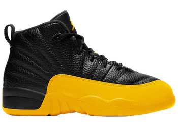 Jordan 12 Retro Black University Gold (PS) for sale