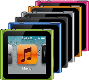 Apple iPod Nano 6th Gen - 8 GB, Green