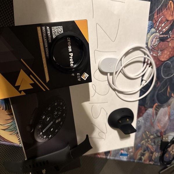 Google Pixel Watch 4 - Wi-Fi, Black, 45mm