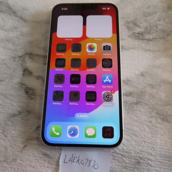 Apple iPhone 14 - Unlocked, 128 GB, Starlight, A2649