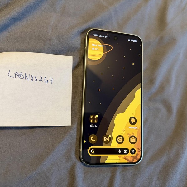 Google Pixel 10 - Unlocked, 128 GB, Lemongrass, GLBW0