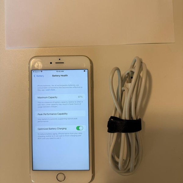 Apple iPhone 6S Plus - Unlocked, 128 GB, Rose Gold, A1687