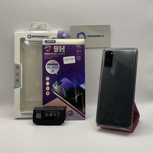 Samsung Galaxy S20 5G - Unlocked, 128 GB, Gray, 12 GB, SM-G981U1