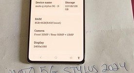 Good
													Moto G Stylus 5G (2024) - Unlocked, Tan, 128 GB, 8 GB, photo 3 of 12