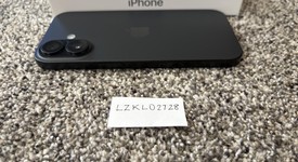 Good
													Apple iPhone 16 - Unlocked, Black, 128 GB, A3081, photo 4 of 8