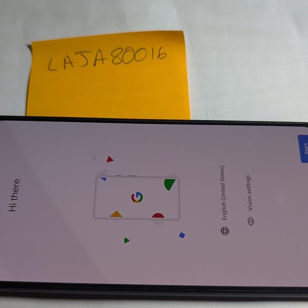 Google Pixel 4 XL - Unlocked, 128 GB, Black, 6 GB, G020J, Google Edition