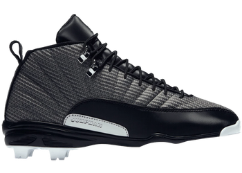 Jordan 12 Retro MCS Black Metallic Silver for sale