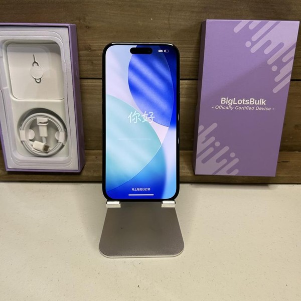 Apple iPhone 15 - Unlocked, 128 GB, Black, A2846