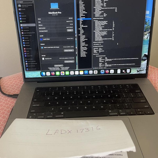 MacBook Pro 2021 - 16 inch - 512 GB, Gray, 16 GB, Apple M1 Pro 10-core