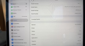 Fair
													Apple iPad Pro 11" 4th Gen 2022 - Unlocked, Gray, 128 GB, photo 1 of 9