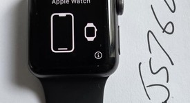 Fair
													Apple Watch Series 3 38mm - Unlocked, Gray, A1860, Aluminum, photo 1 of 6