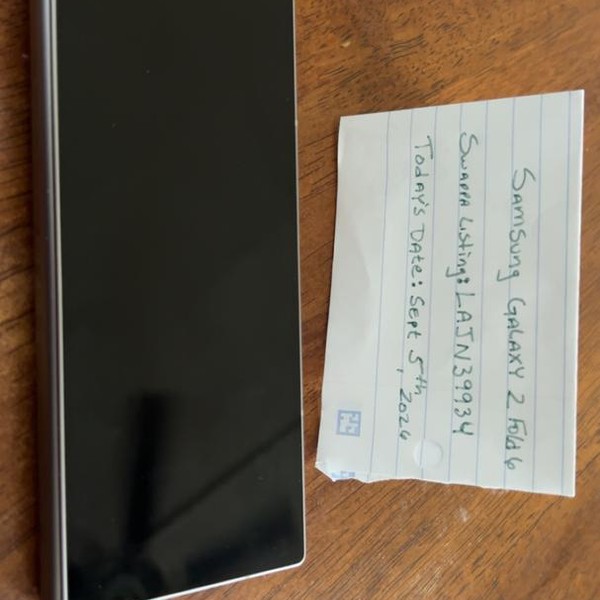 Samsung Galaxy Z Fold6 - Unlocked, 256 GB, Silver, 12 GB, SM-F956U1