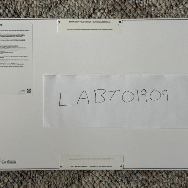 Samsung Galaxy Tab S10 FE+ Plus - Wi-Fi, 128 GB, Gray, 8 GB, SM-X620