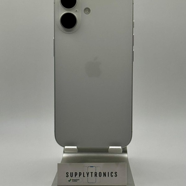 Apple iPhone 16 - Unlocked, 256 GB, White, A3081