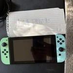 Mint Nintendo Switch - 32 GB, Green & Blue, Animal Crossing: New Horizons