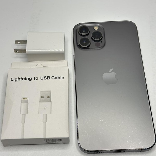 Apple iPhone 12 Pro Max - Unlocked, Graphite, 128 GB, A2342
