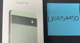 New
													Google Pixel 6a - Unlocked, Sage, 128 GB, 6 GB, GX7AS, photo 1 of 2
