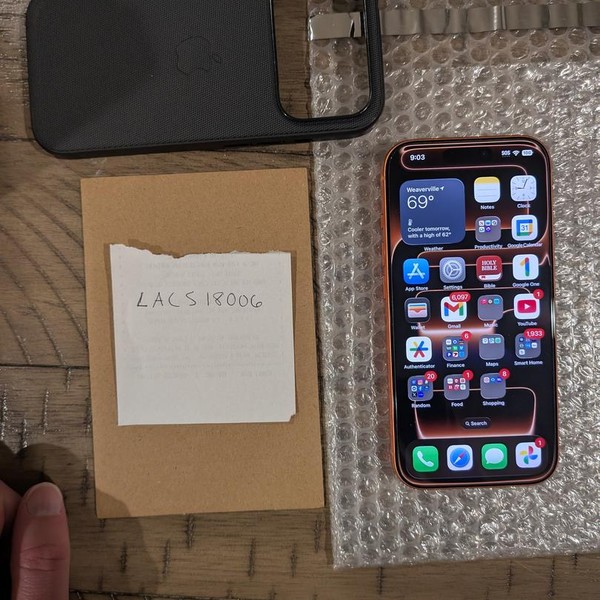 Apple iPhone 17 Pro - AT&T, 256 GB, Cosmic Orange, A3256