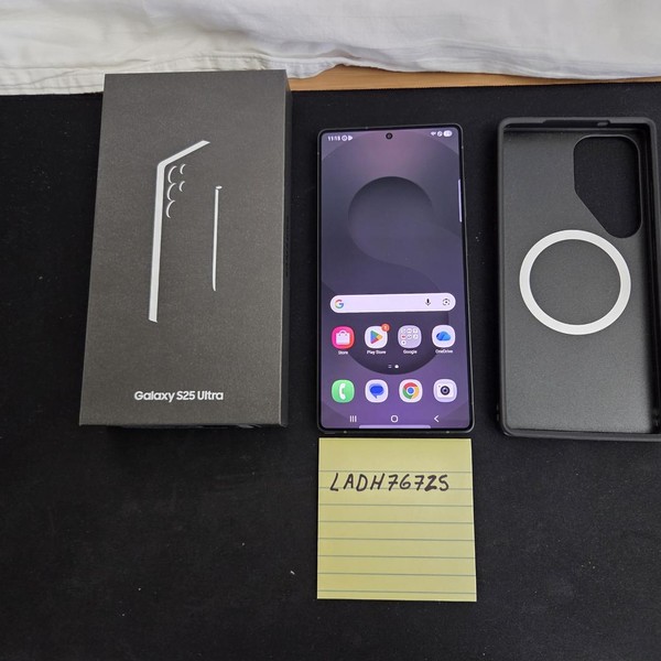 Samsung Galaxy S25 Ultra - Unlocked, 256 GB, Black, 12 GB, SM-S938U1