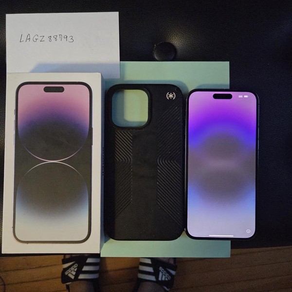 Apple iPhone 14 Pro Max - T-Mobile, 256 GB, Purple, A2651