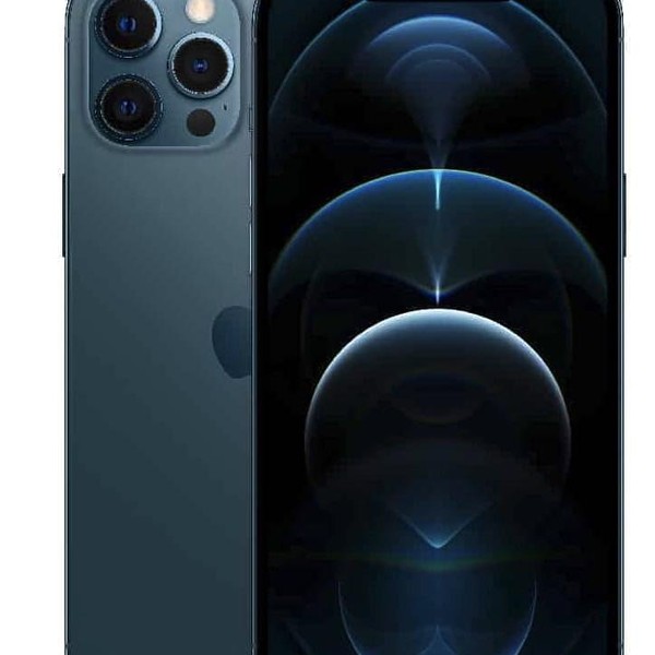 Apple iPhone 12 Pro Max - Unlocked, 128 GB, Pacific Blue, A2342