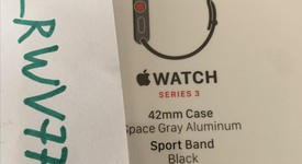 New
													Apple Watch Series 3 42mm - Unlocked, Gray, A1861, Aluminum, photo 3 of 3