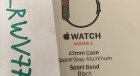 New
													Apple Watch Series 3 42mm - Unlocked, Gray, A1861, Aluminum, photo 3 of 4