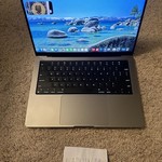 Good MacBook Pro 2021 - 14 inch - 1 TB, Gray, 32 GB, Apple M1 Pro 10-core