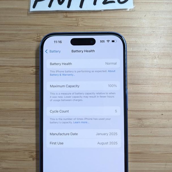 Apple iPhone 16 - Unlocked, 128 GB, Ultramarine, A3081