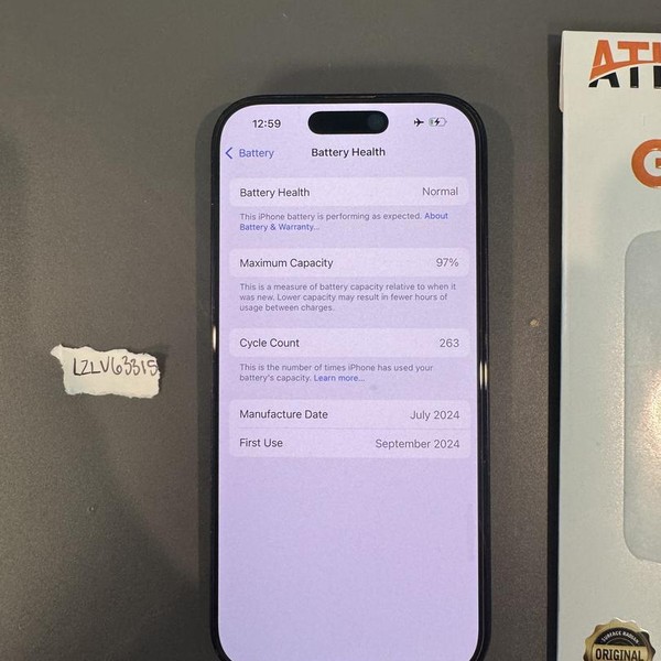 Apple iPhone 16 Pro - Unlocked, 256 GB, Black, A3083