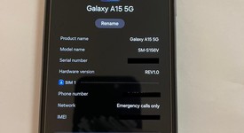Mint
													Samsung Galaxy A15 5G - TracFone, Black & Blue, 64 GB, 4 GB, photo 2 of 9
