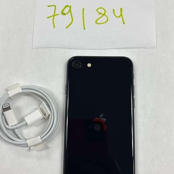Apple iPhone SE 3rd Gen 2022 - Unlocked, 64 GB, Midnight, A2595