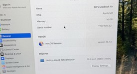 Good
													MacBook Air 2022 (M2) - 13" - Apple M2, Midnight, 512 GB, 16 GB, photo 2 of 9