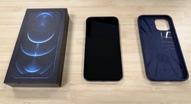 Fair
													Apple iPhone 12 Pro Max - Unlocked, Pacific Blue, 128 GB, A2342, photo 1 of 8