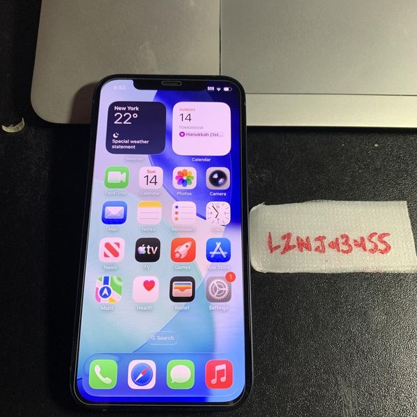 Apple iPhone 12 - Unlocked, 64 GB, Black, A2172