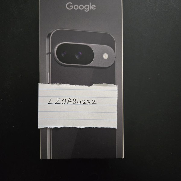 Google Pixel 9 - Unlocked, 128 GB, Obsidian, 12 GB, G2YBB