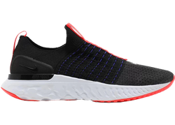 Nike React Phantom Run Flyknit 2 Black Bright Crimson for sale