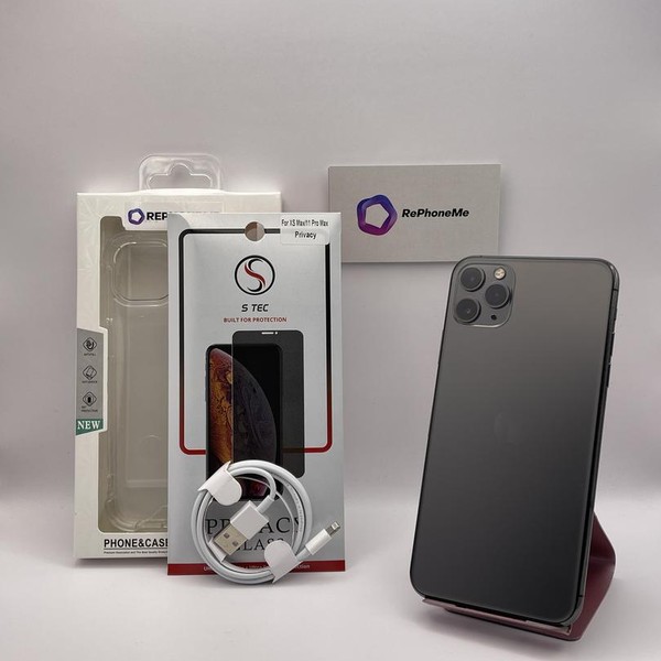 Apple iPhone 11 Pro Max - Unlocked, 64 GB, Gray, A2161