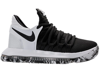 Nike KD 10 Black White (GS) for sale